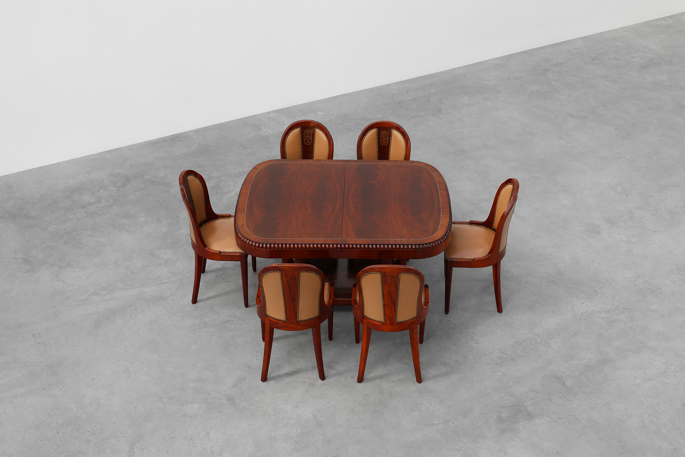 Art Deco Dining Room Set by De Coene, Belgium, 1935 thumbnail